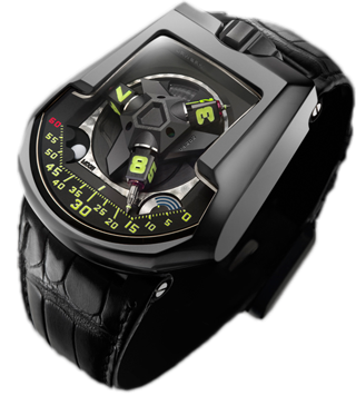 Review Fake Urwerk 200 UR-202 AlTiN watch - Click Image to Close